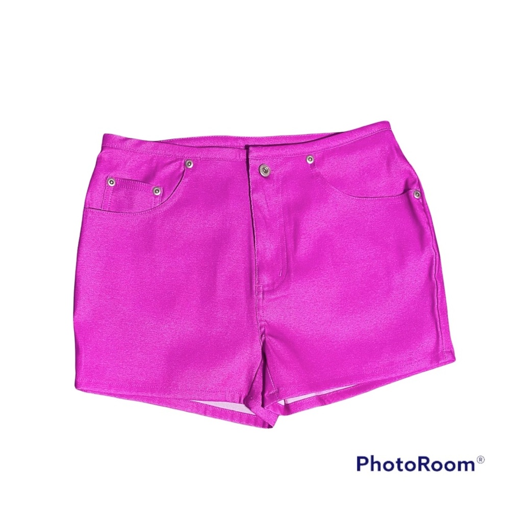 Bright Pink Neon Vintage 90’s/Y2K🤩 Shorts Stretchy by Copper Key